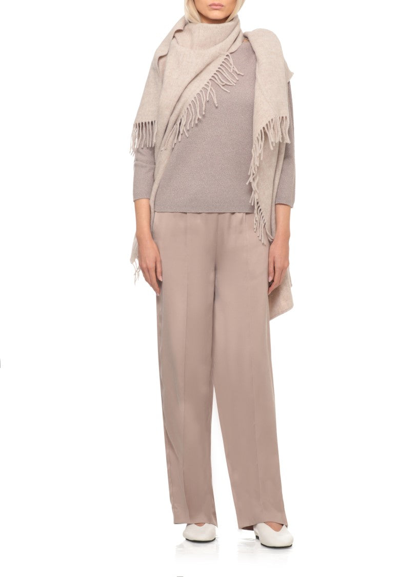 Fabiana Filippi Lurex-Accent Wool Blend Sweater