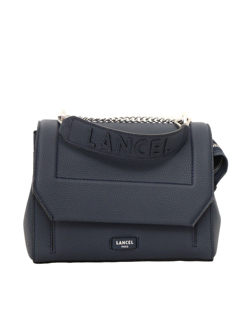 Lancel Sac Rabat M Textured Calfskin Medium Handbag