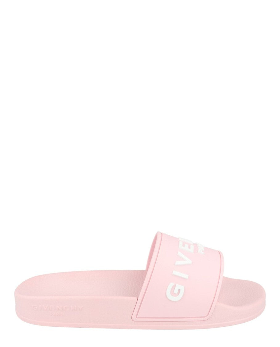 Givenchy Logo Signature Slides