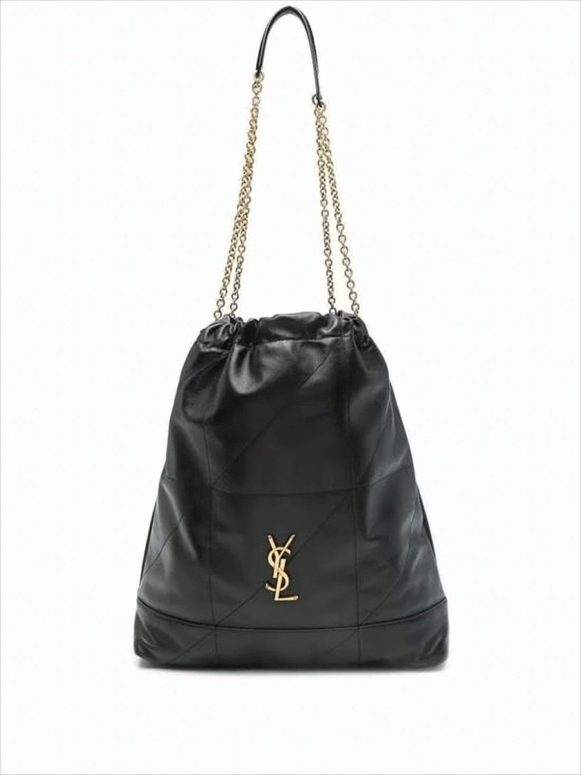 Saint Laurent Slouchy Nappa Leather Shoulder Bag