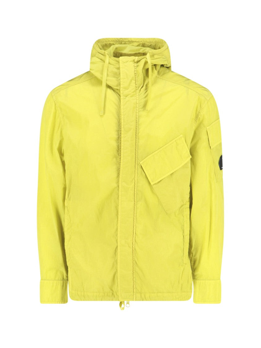 C.P. Company Modern Green Jacket With High Collar