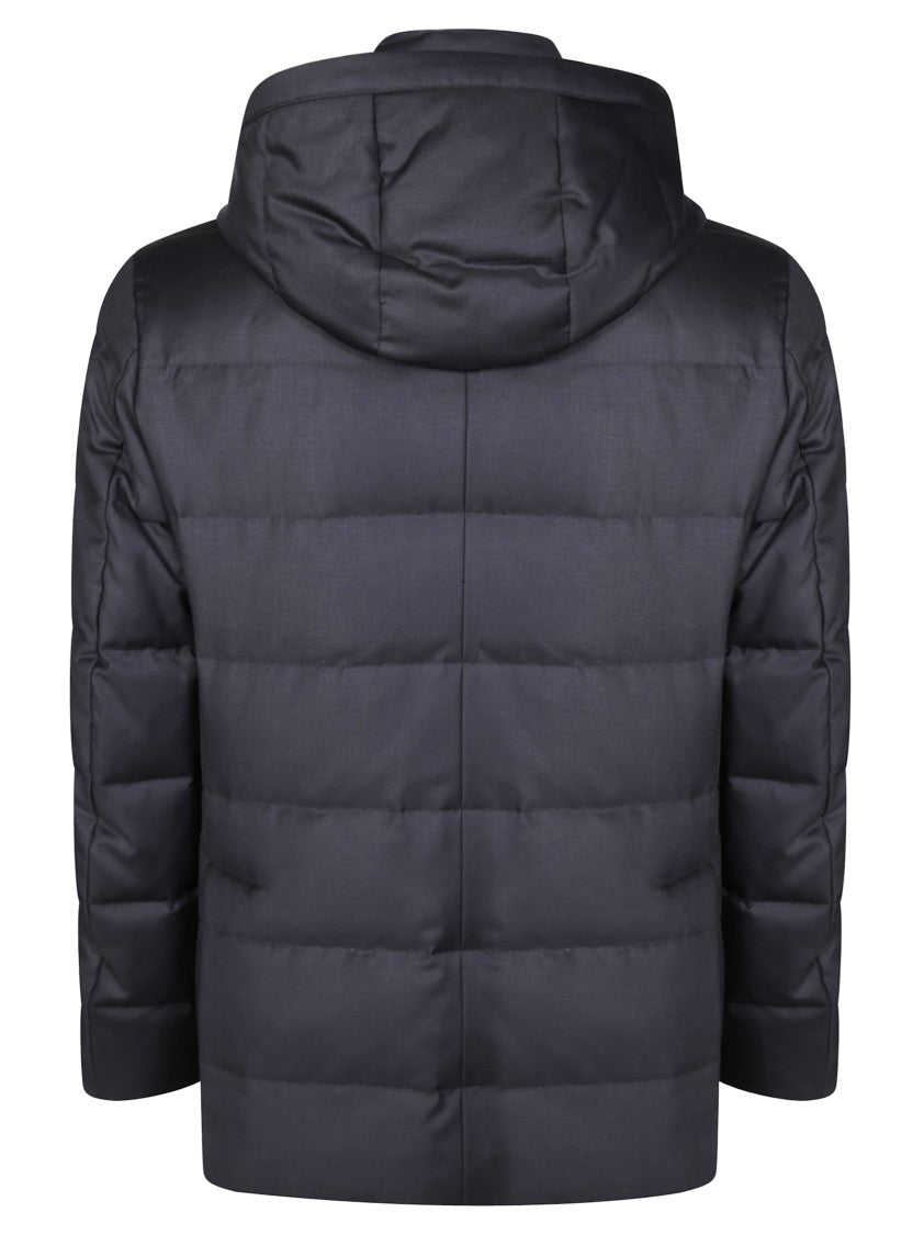 Montecore Padded Quilted Jacket With Detachable Hood