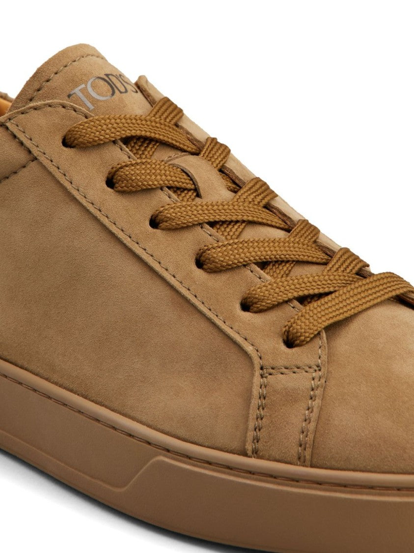 Tod's Low-Top Goat Leather Sneakers