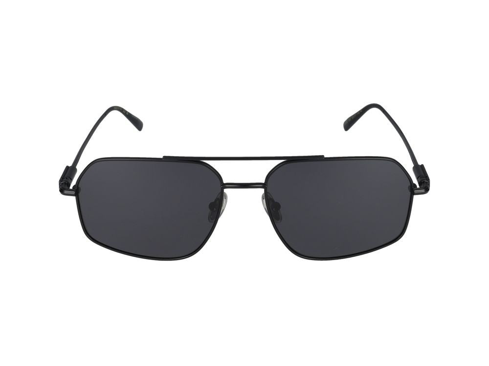 Salvatore Ferragamo Sunglasses Salvatore Ferragamo Sf313s 002 Matte Black 58/20/145