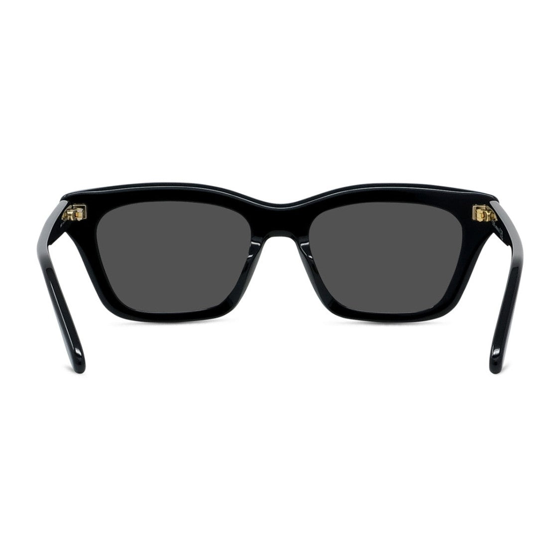 Loewe Black Slim Rectangular Acetate Sunglasses