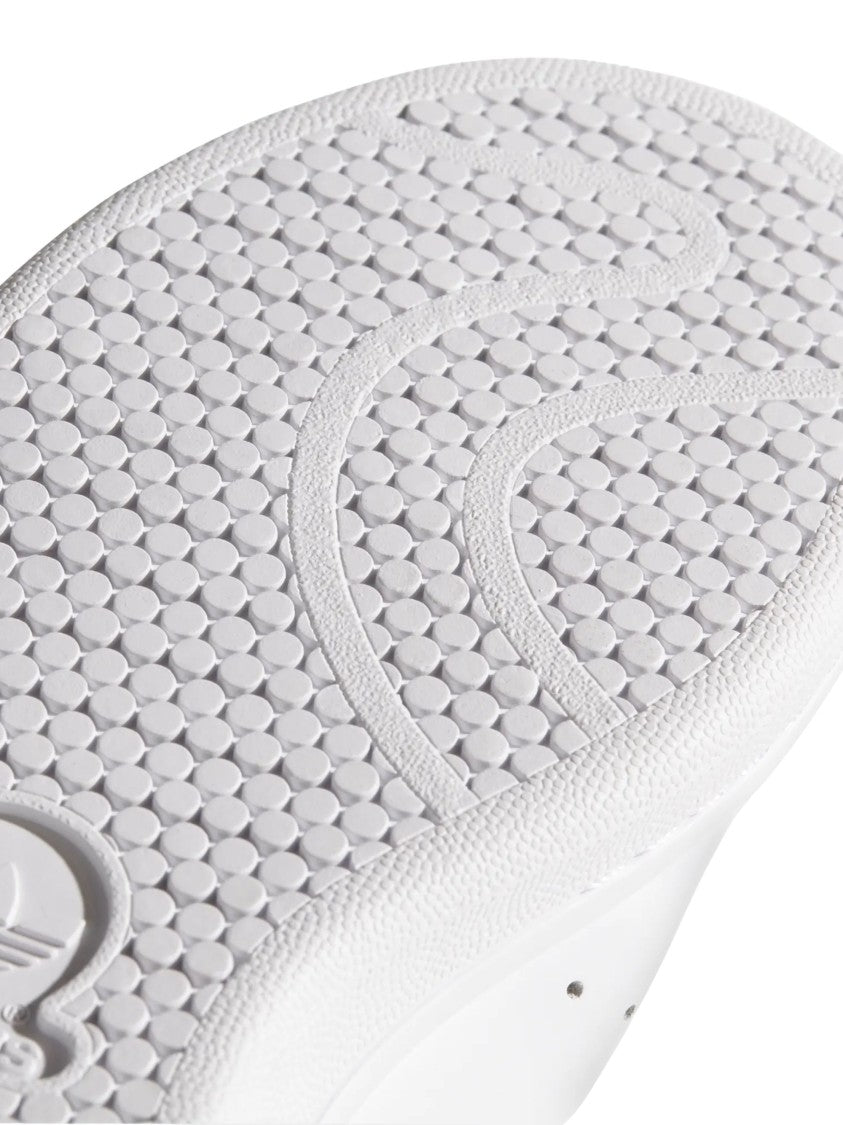 Adidas White Stan Smith Leather Low-Top Sneakers