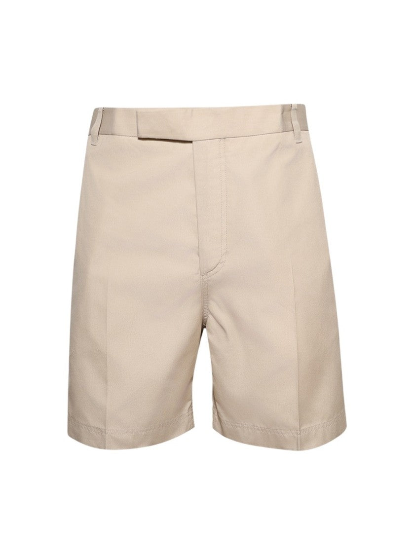 Thom Browne Typewriter Cloth Utility Chino Shorts Khaki