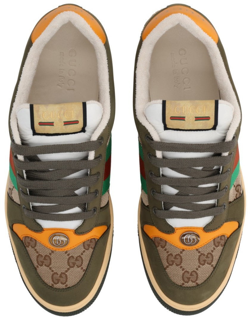 Gucci Screener Gg Monogram Low-Top Sneakers