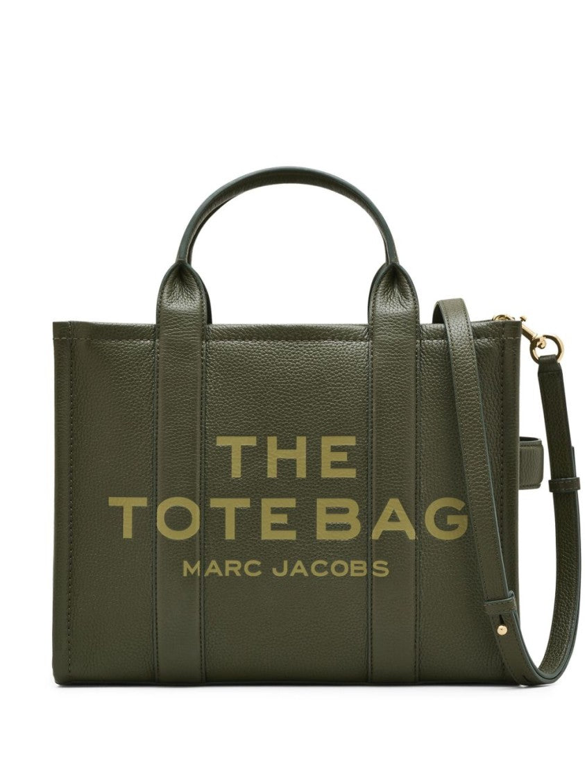 Marc Jacobs Structured Tote Bag With Dual Handles And Contrasting Interior