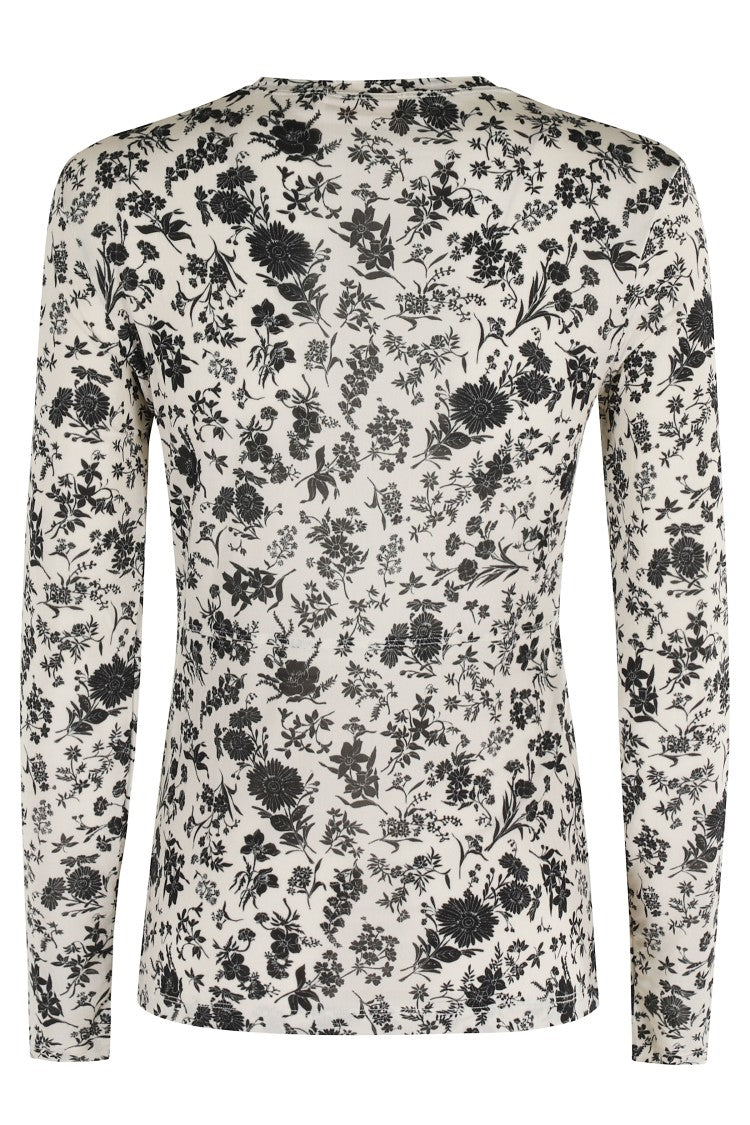 Ulla Johnson Neri Long Sleeve Ruched Top