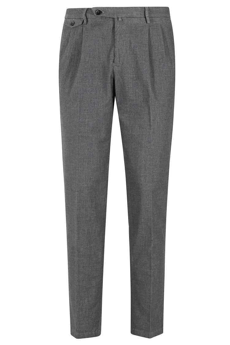Briglia 2 Pinces Wool Effect Pocket Pants