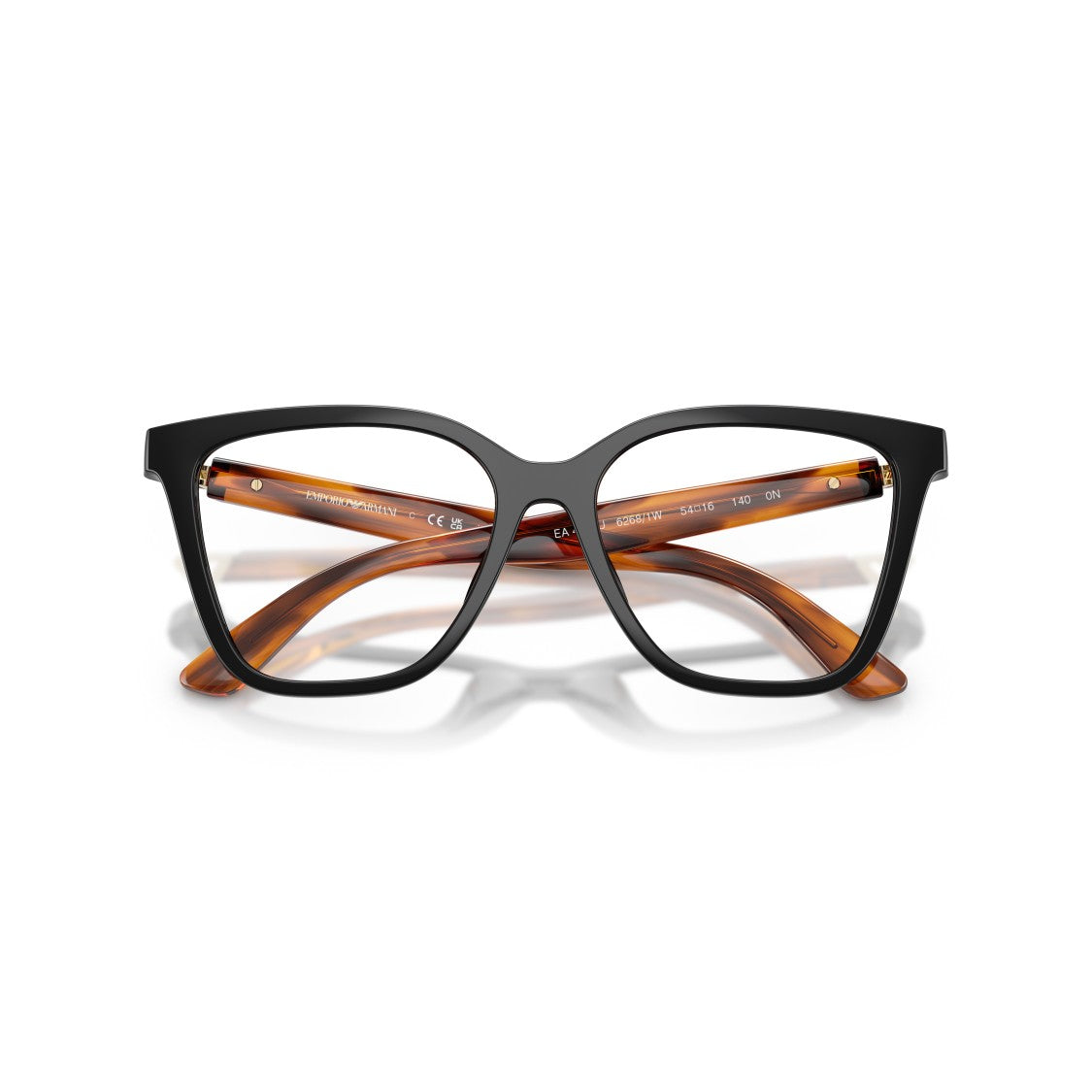 Emporio Armani 0Ea4254u Oversized Cat-Eye Sunglasses With Tortoiseshell Temples