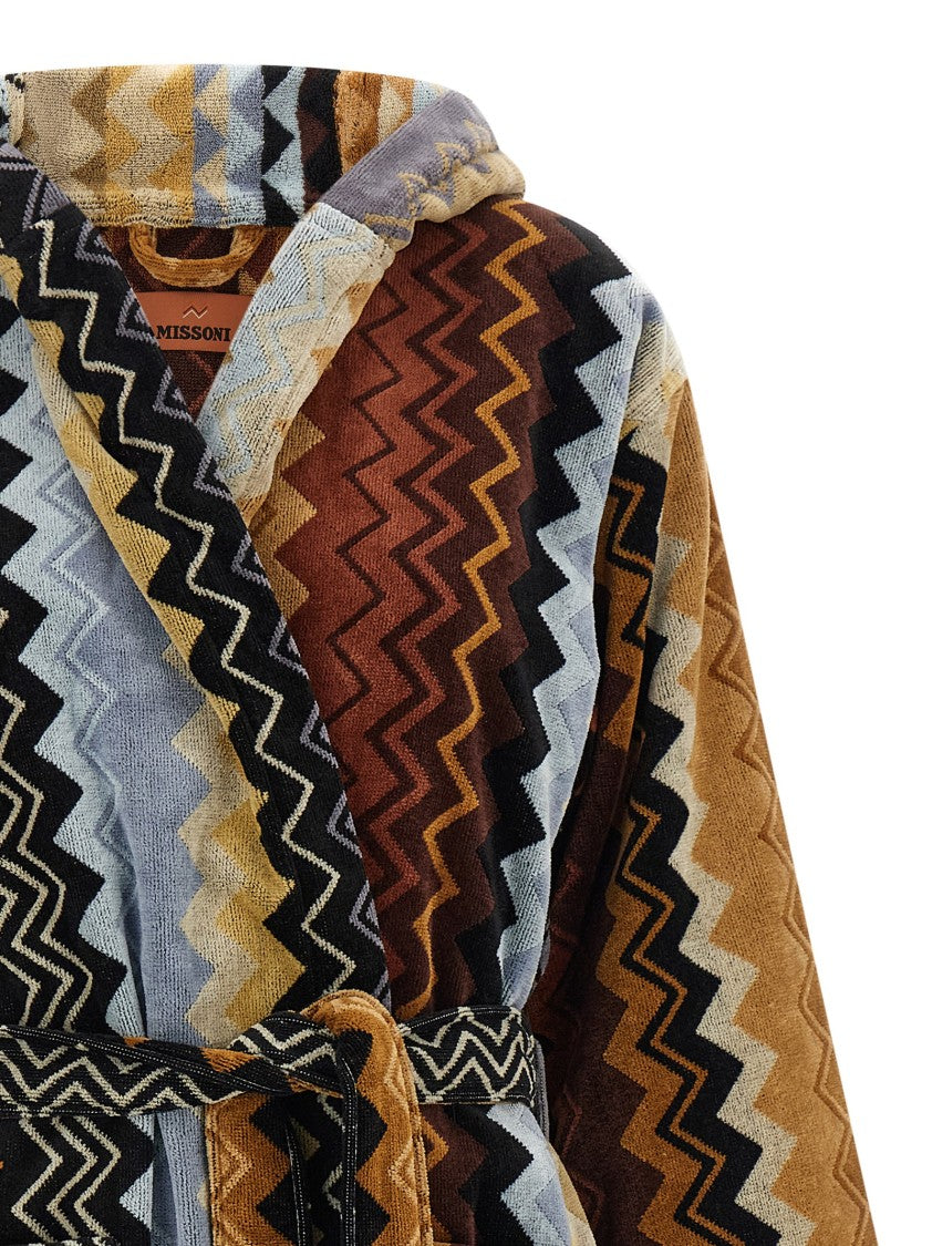 Missoni Home Giacomo Hooded Bathrobe