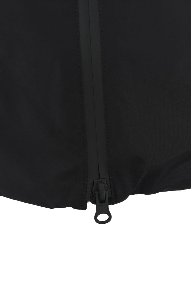 Blauer Hooded Lightweight Jacket With Dual Zip Closure And Matte Finish