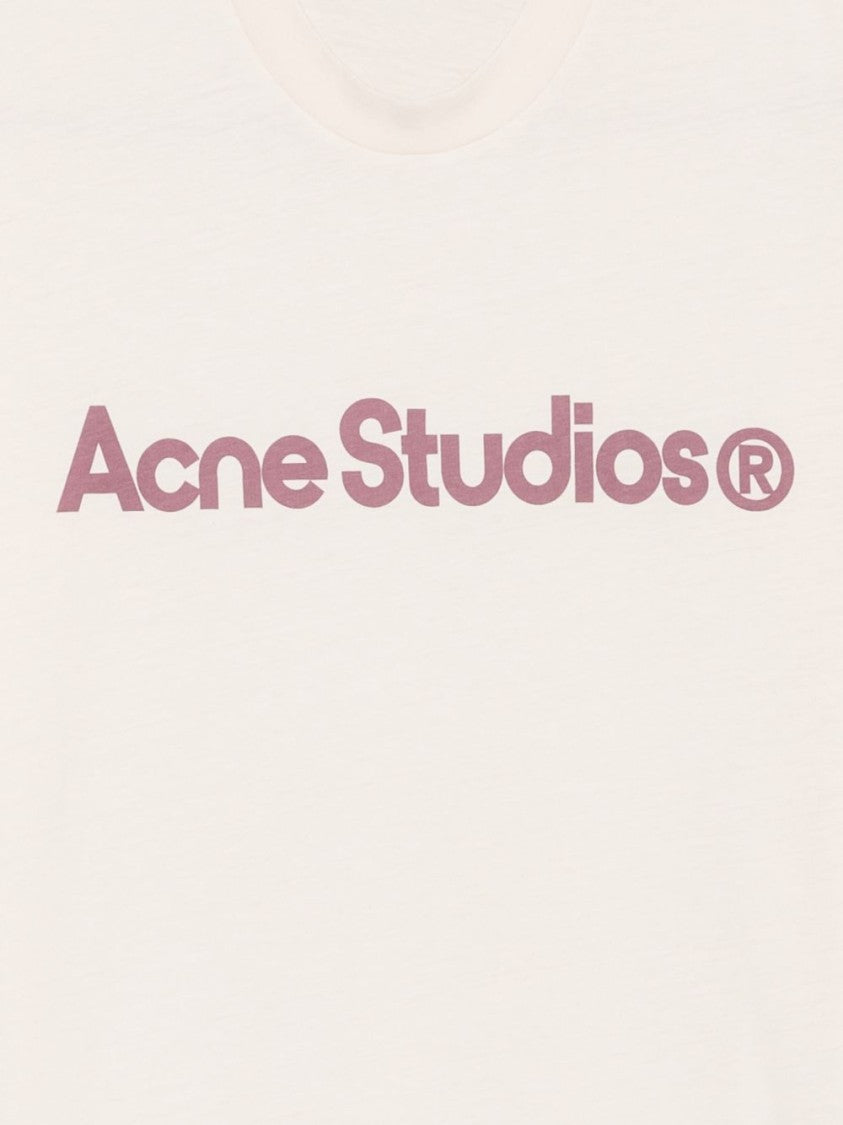 Acne Studios Minimalist Graphic Crew-Neck T-Shirt