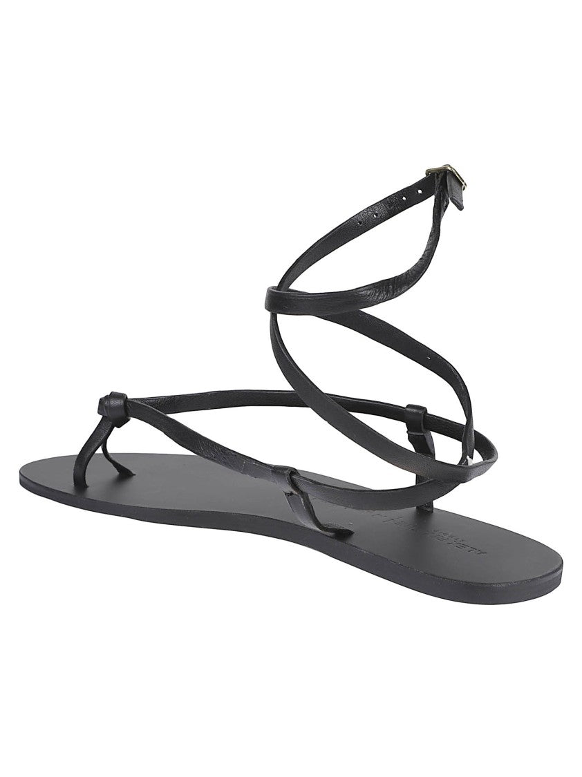 Manebi Knot Leather Sandals