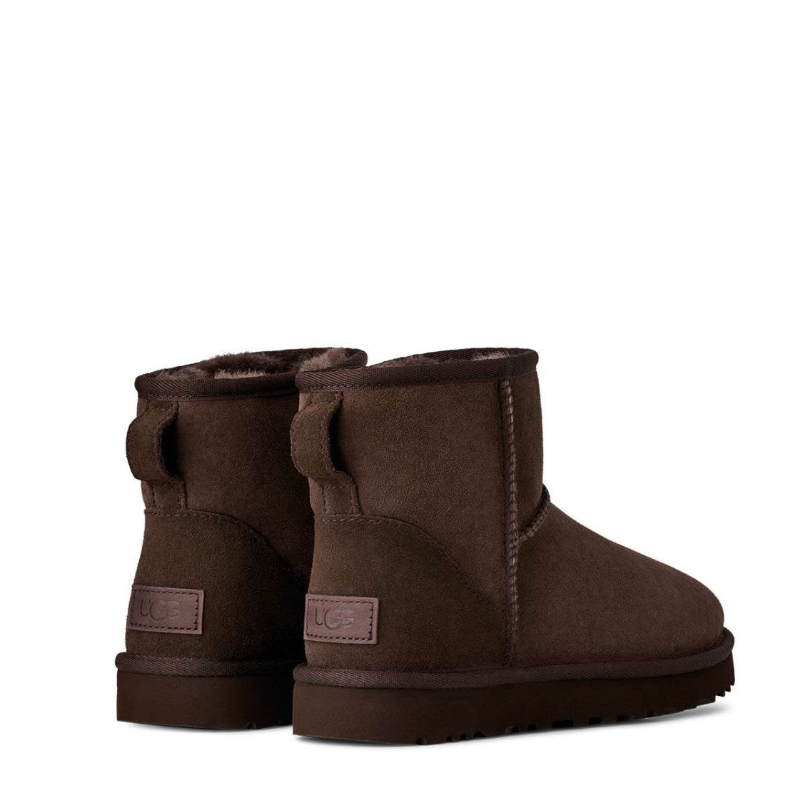 Ugg Classic Mini Dusted Cocoa Ankle Boots