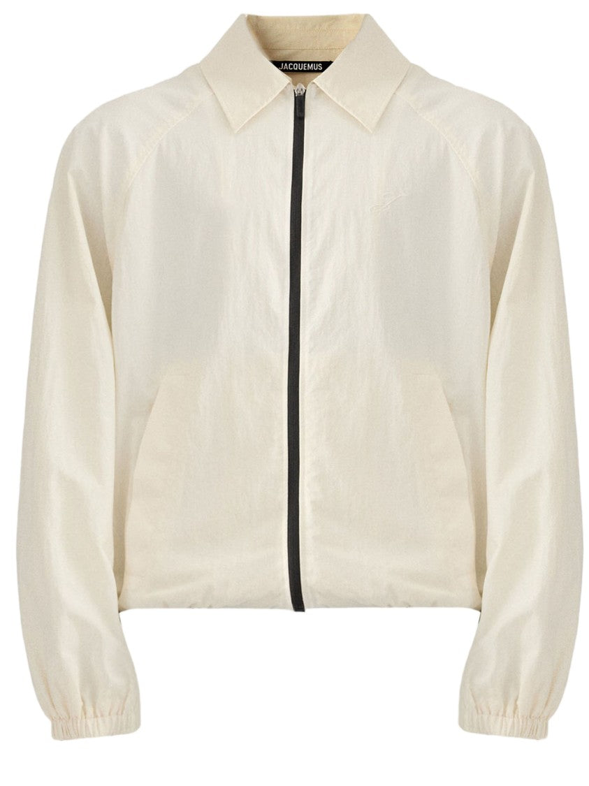 Jacquemus Lightweight Nylon Windjacket With Pointed Collar