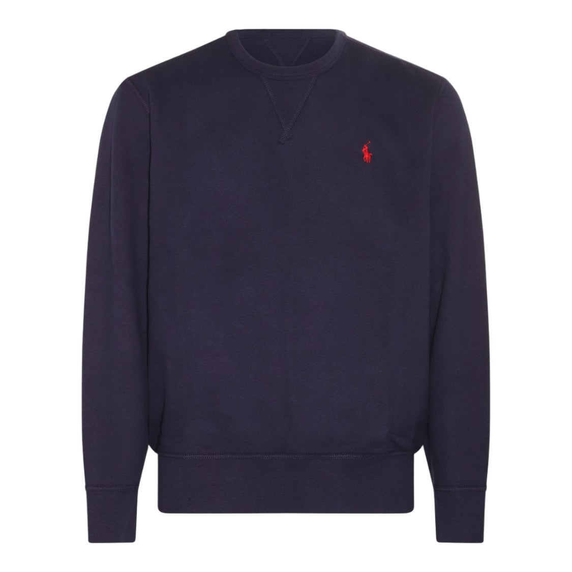 Polo Ralph Lauren Crewneck Knit Sweater With Contrasting Logo