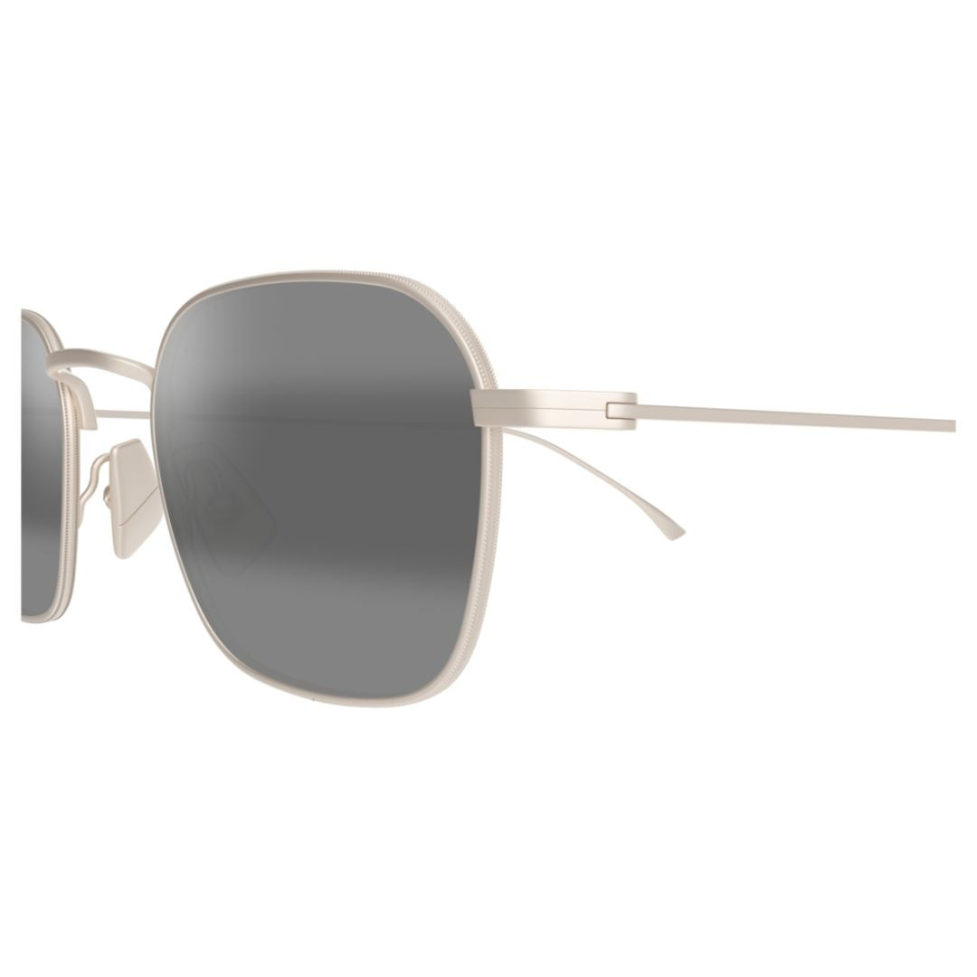 Maui Jim Mekala Rectangular Metal Frame Sunglasses With Matte Finish
