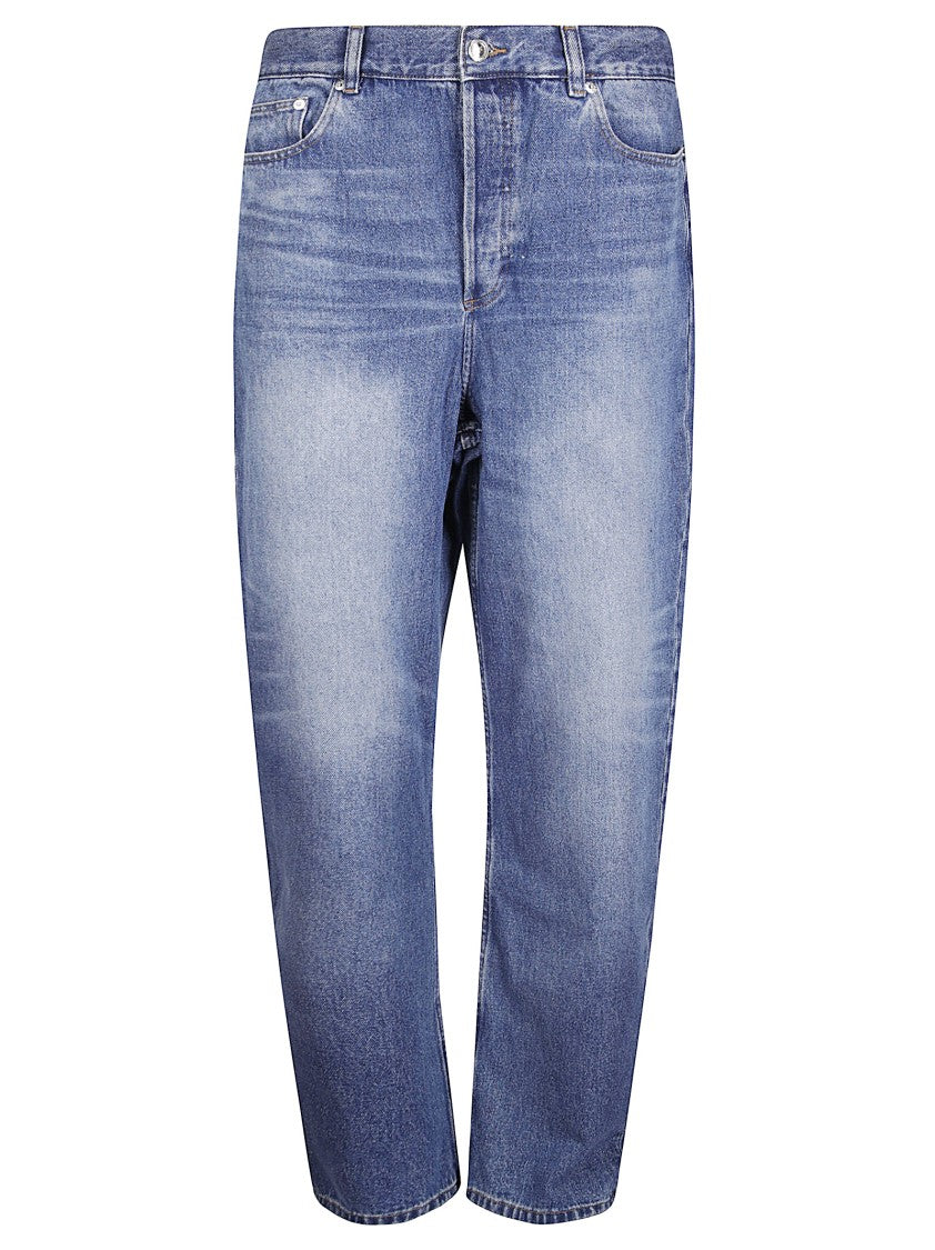 A.P.C. Wide-Leg Five-Pocket Jeans