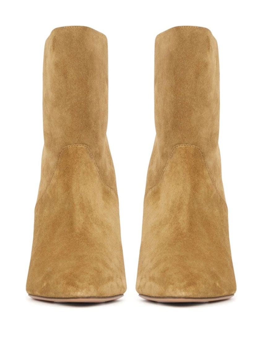 Isabel Marant Brown Ankle Boots With Pointed Toe