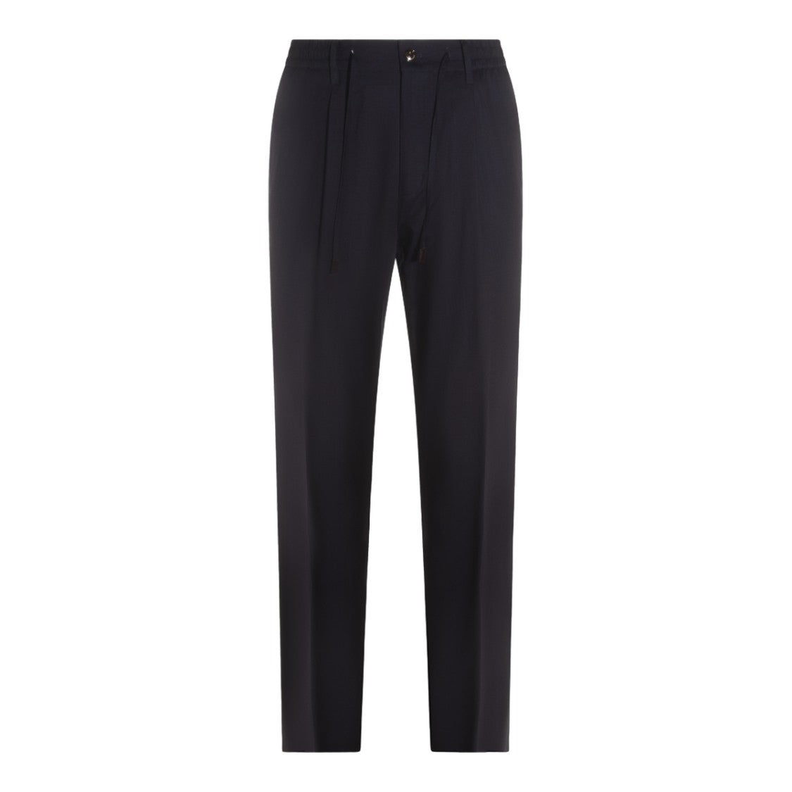 Montecore Tailored Blue Trousers With Elasticated Waistband