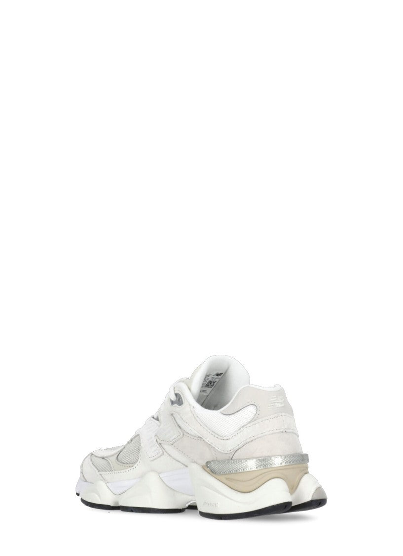 New Balance Ivory 9060 Abzorb Suede-Fabric Sneakers