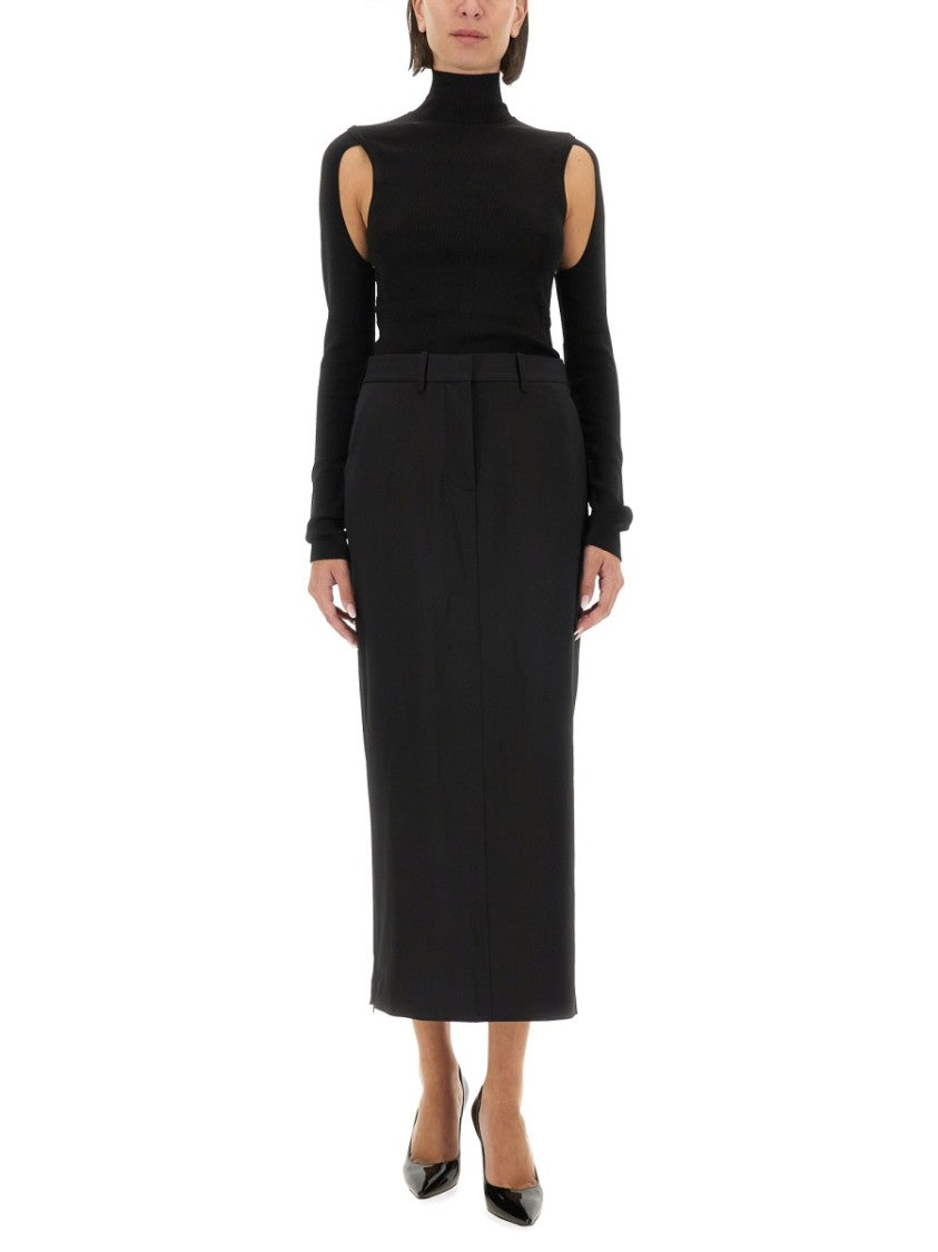 Helmut Lang High Neck Slim-Fit Top