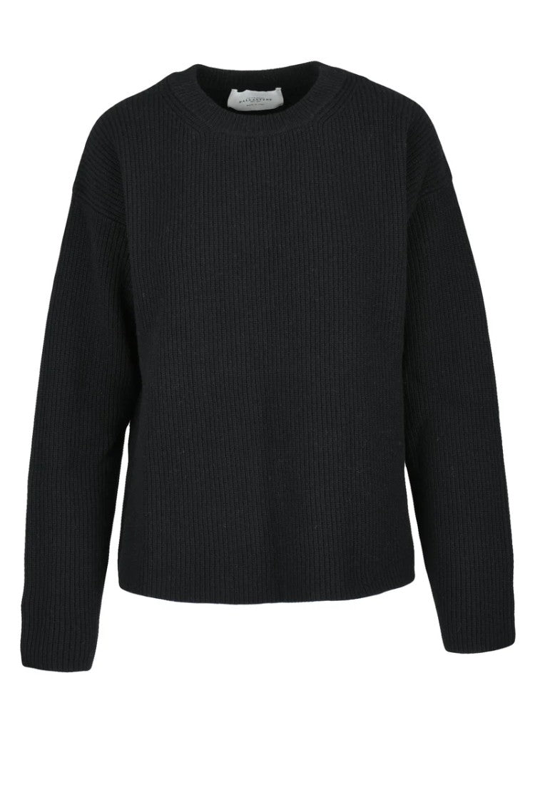 Ballantyne Ribbed Sweater - Black