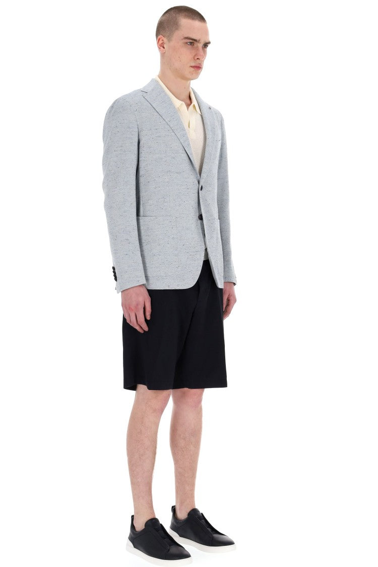 Tagliatore Sale-Pepe Line Cotton-Silk-Wool Jacket Montecarlo