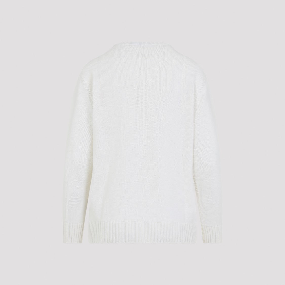 Polo Ralph Lauren Lux Cream White Cashmere Bear Pullover