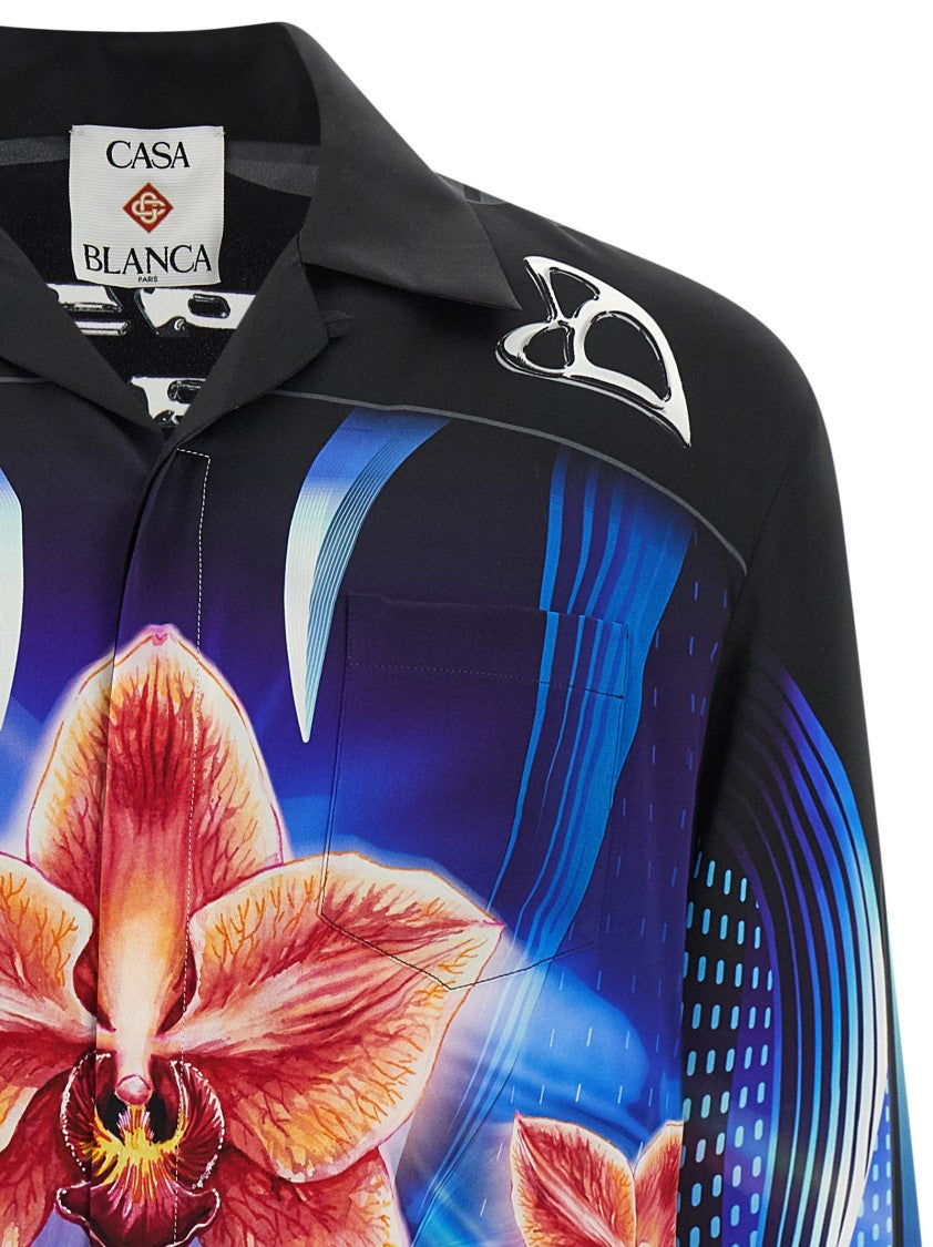 Casablanca 'Orchid Racer' Shirt
