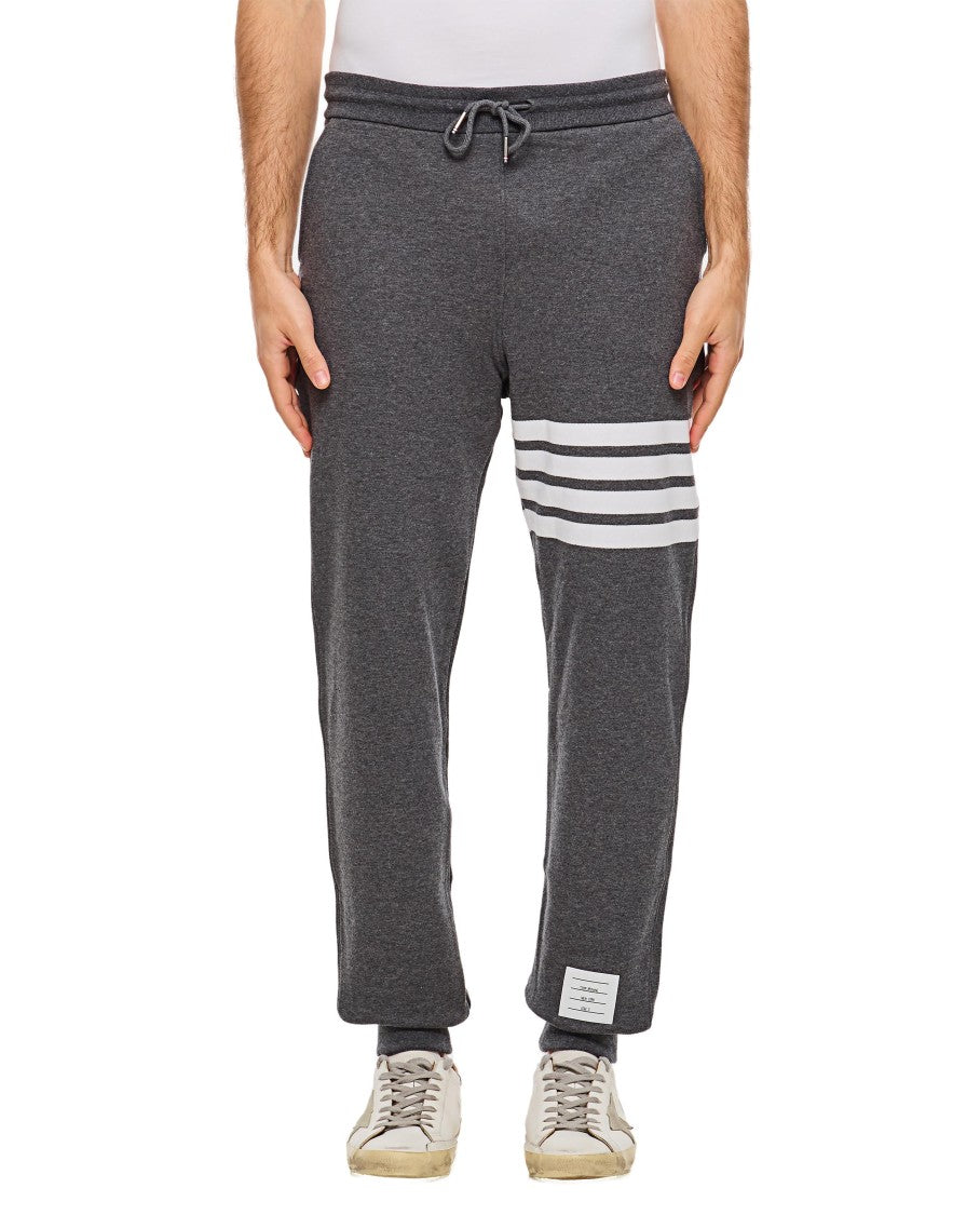 Thom Browne Classic Sweatpant In Classic Loopback W/ Engineered 4 Bar