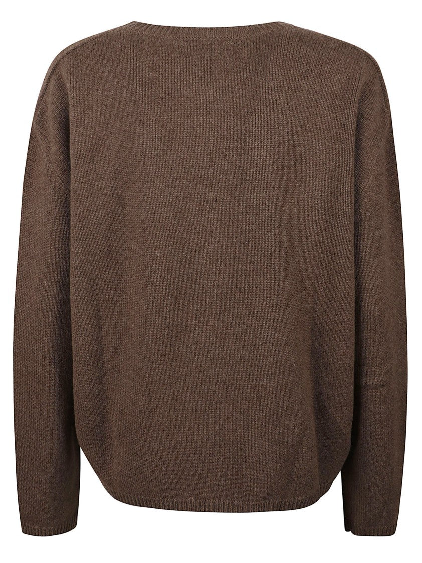 Be You Relaxed-Fit Knit Sweater With Ribbed Details