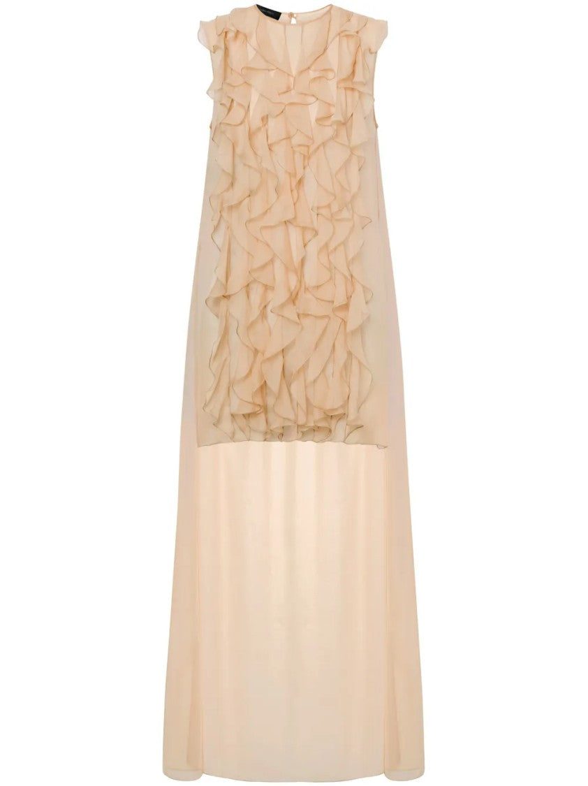 Alberta Ferretti Tailored White Shirt With Structured Collar And Elegant Fit