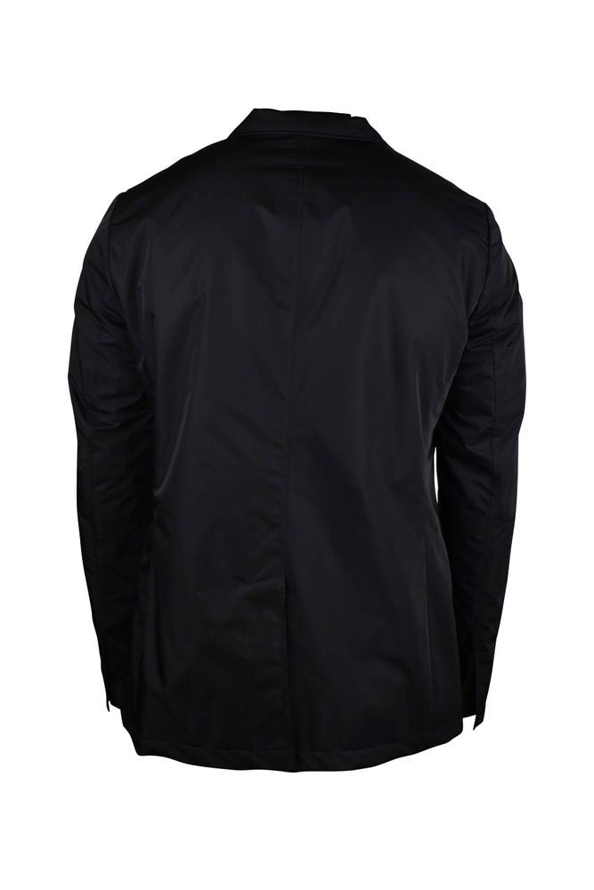 Givenchy Tailored Black Nylon Jacket With Silver-Tone Fastening