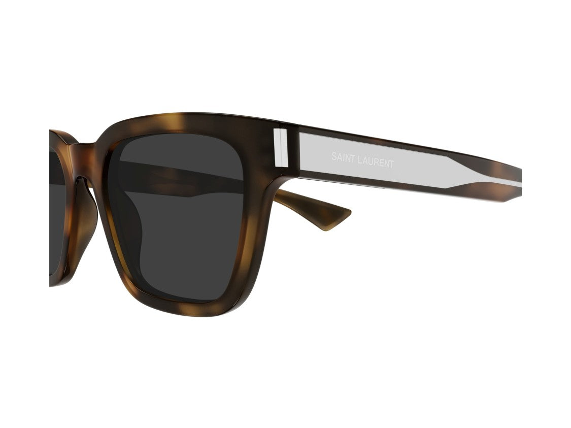 Saint Laurent Sl 790 Translucent Tortoiseshell Square Sunglasses