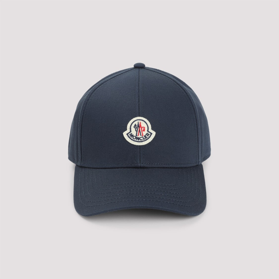 Moncler Navy Cotton Baseball Cap