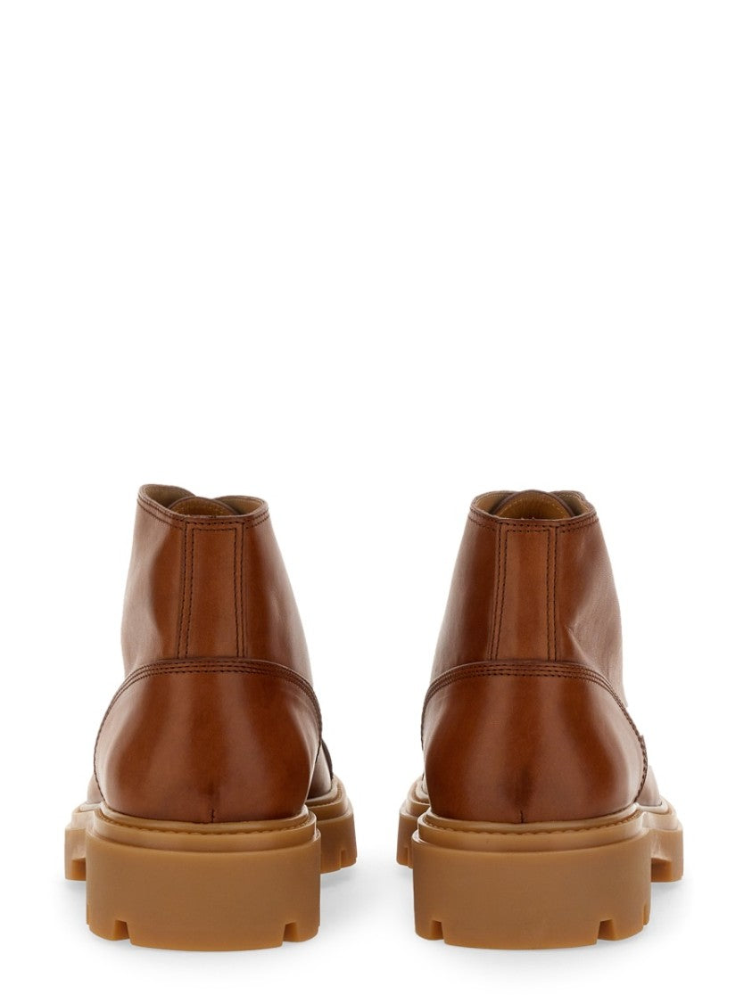 Tod's Brown Leather Boots
