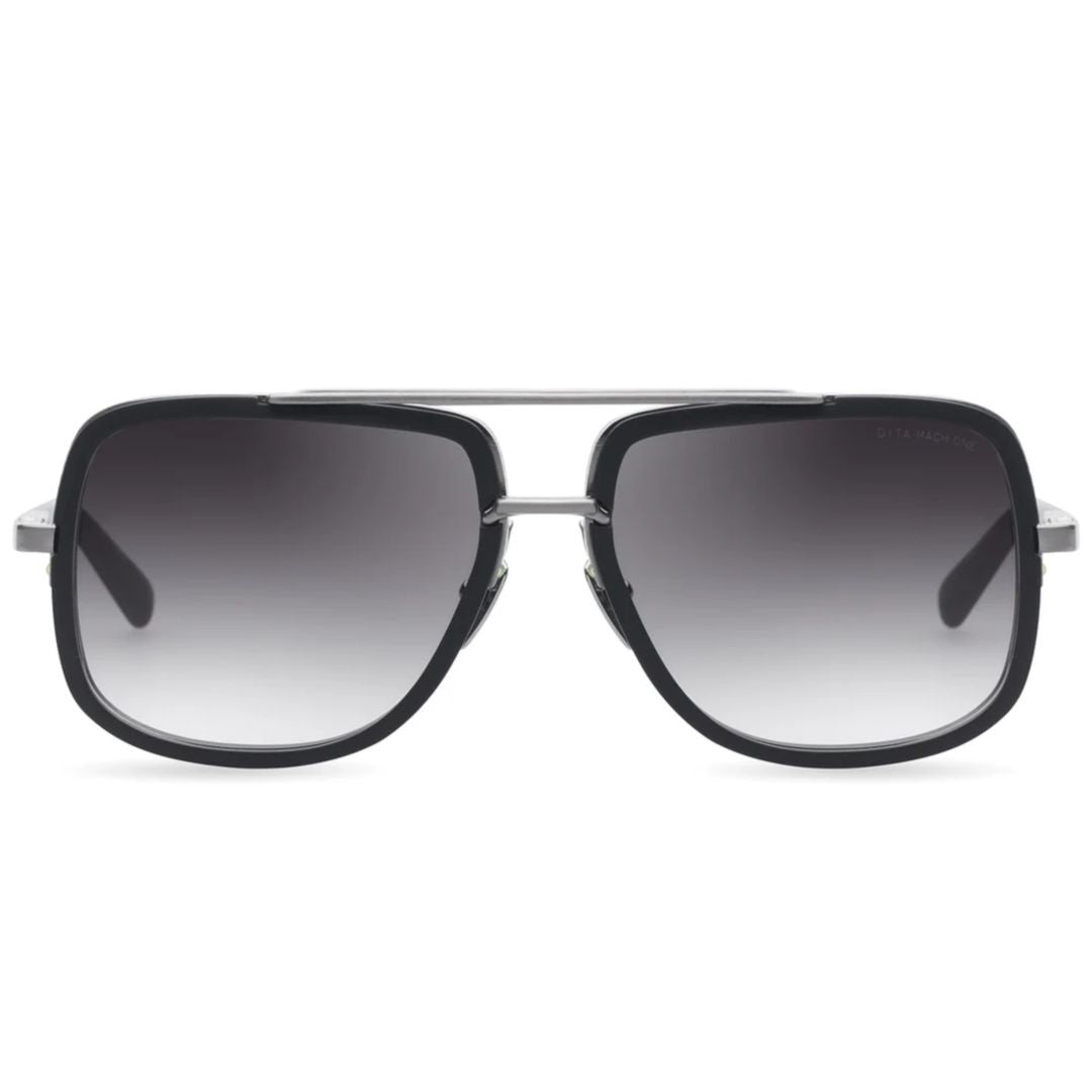Dita Mach-One Bold Square-Frame Sunglasses With Gradient Lenses