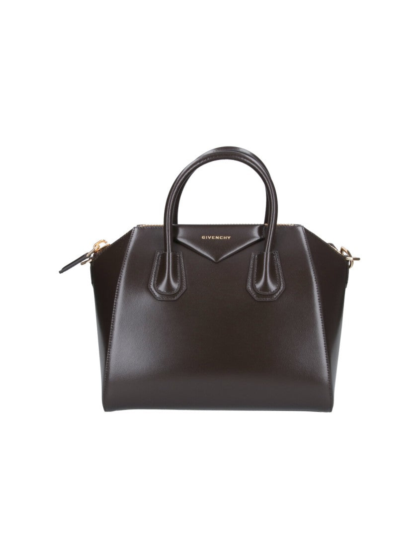 Givenchy Trapezoidal Handbag With Polished Finish