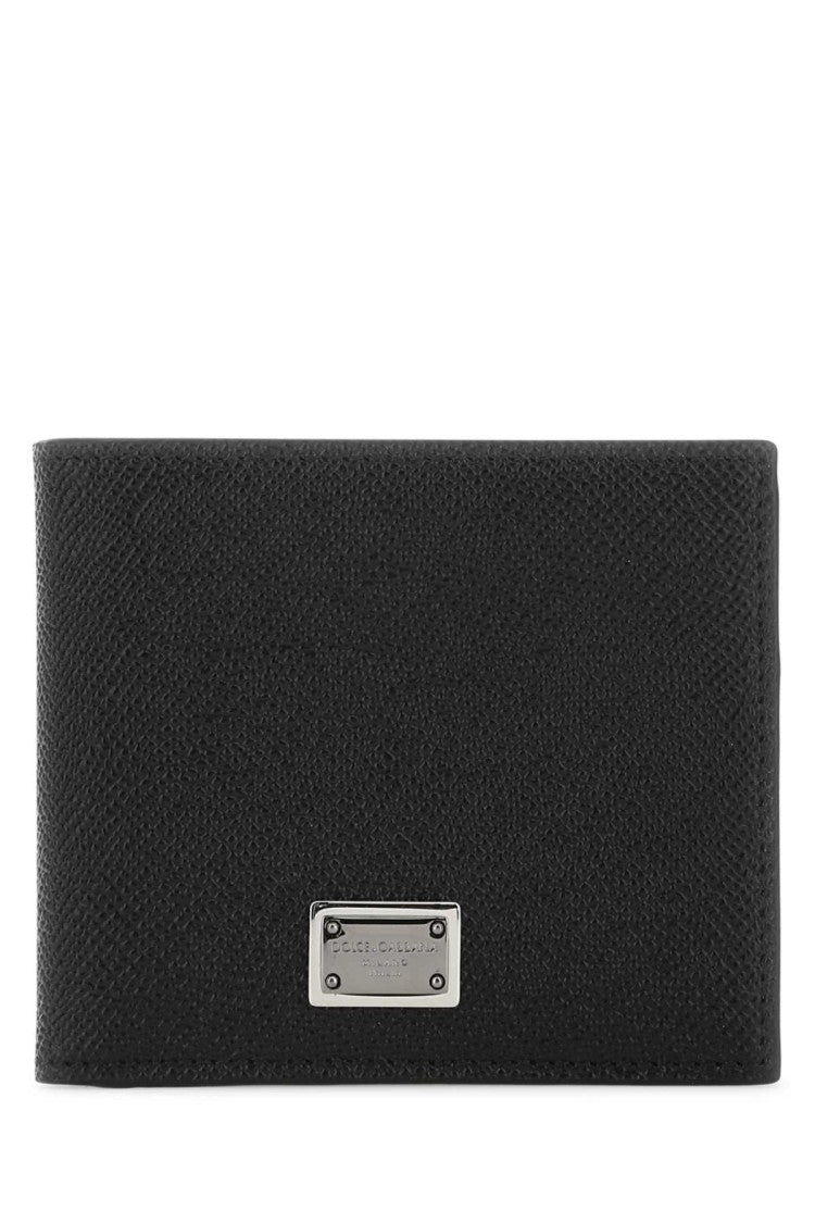 Dolce & Gabbana Black Leather Wallet