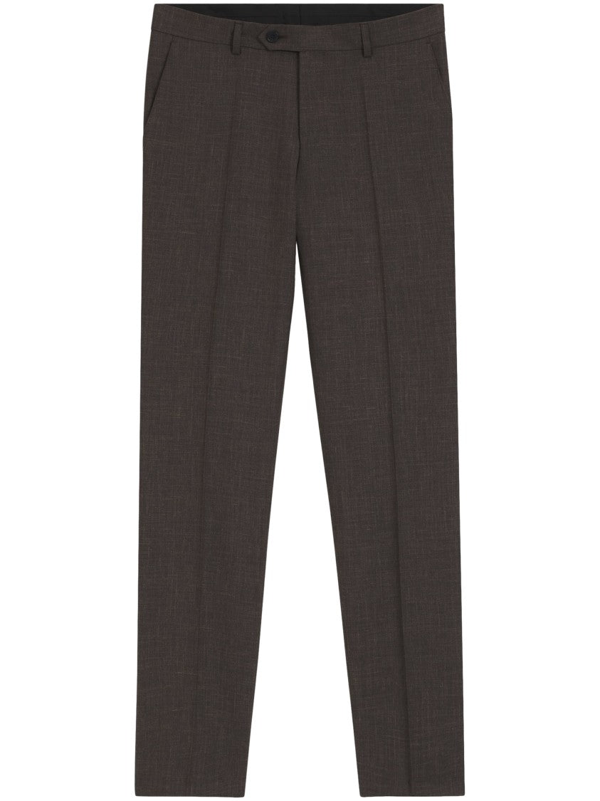 Boss Tailored Formal Trousers With Subtle Crease