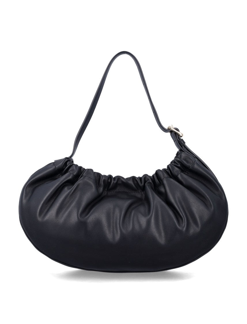 A.P.C. Ninon Hoop Ruched Shoulder Bag