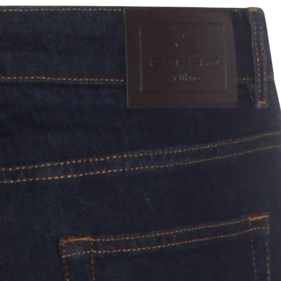 Etro Straight Cut Blue Denim Jeans