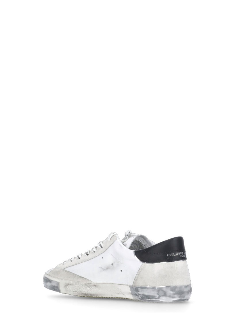 Philippe Model White Prsx Low Sneakers