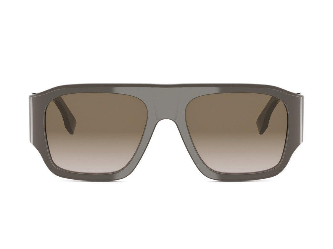 Fendi Fe40198i Oversized Gradient Square Sunglasses