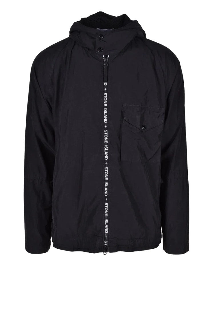 Stone Island Cupro Nylon Jacket - Black