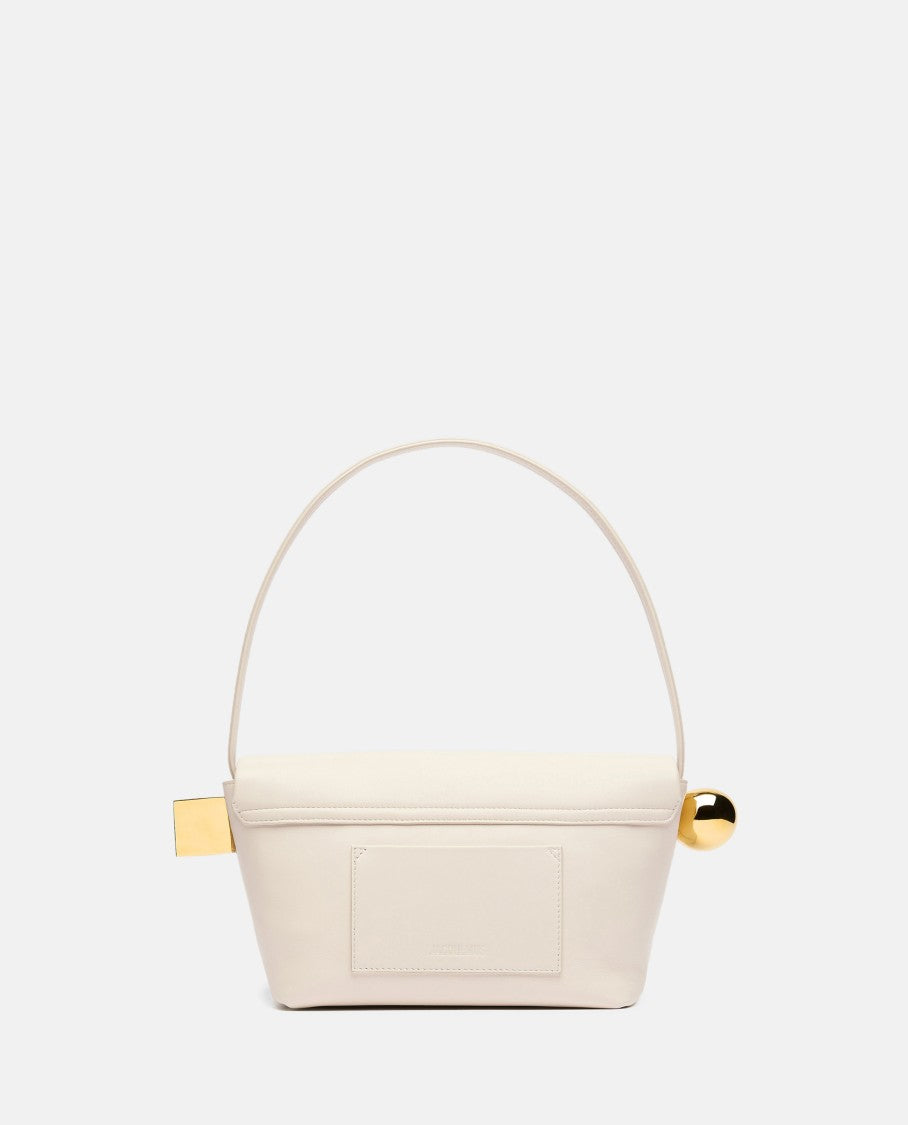 Jacquemus Le Rond Carre Leather Shoulder Bag